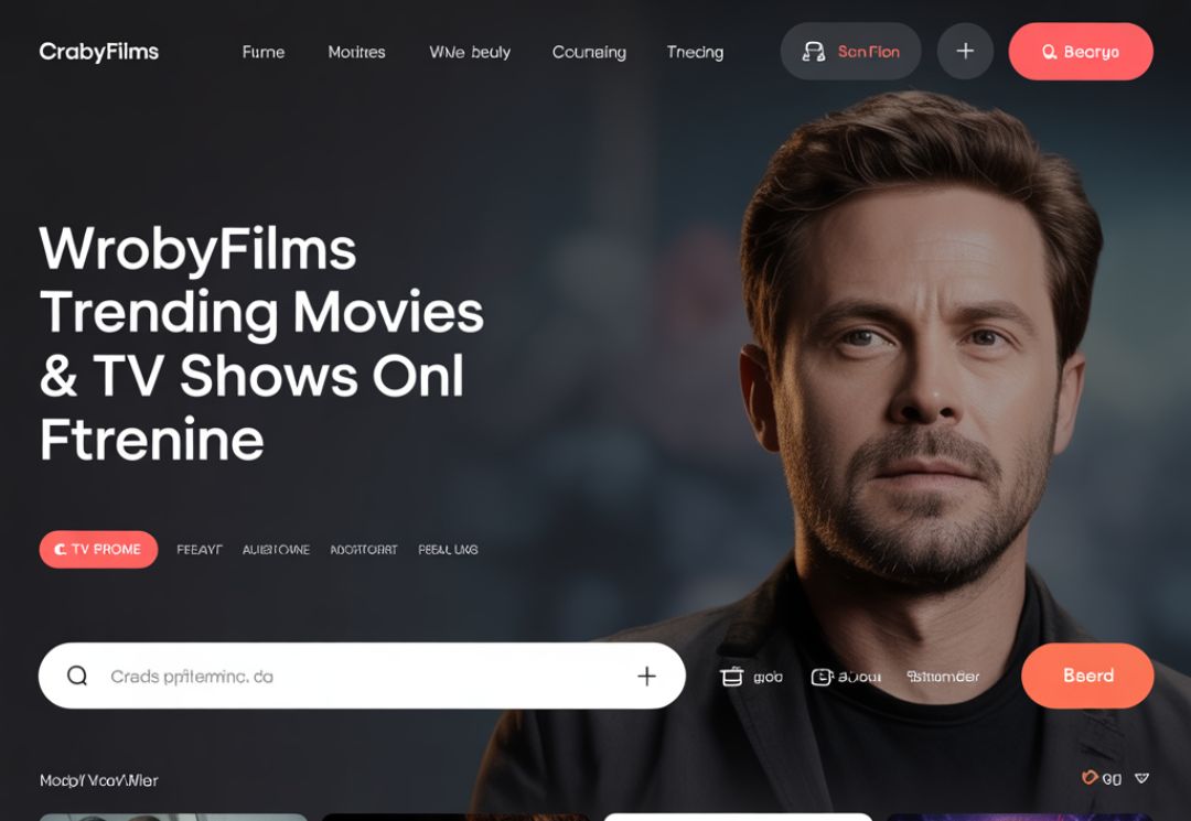 Crabyfilms watching movies and TV series banner